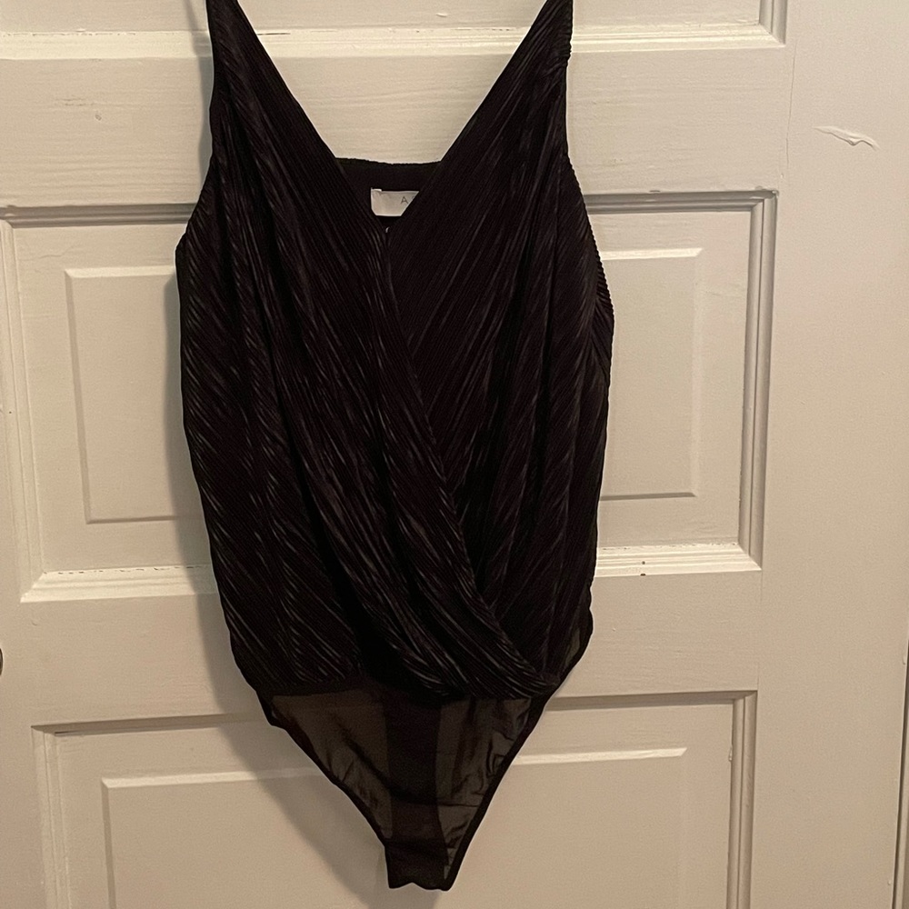NWT ASTR Black Bodysuit